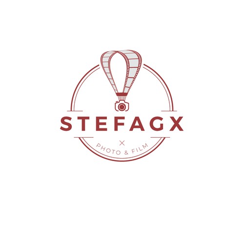 Photographer and filmmaker logo in modern style. Company is restructured and gets a new name Design by Arsart Design