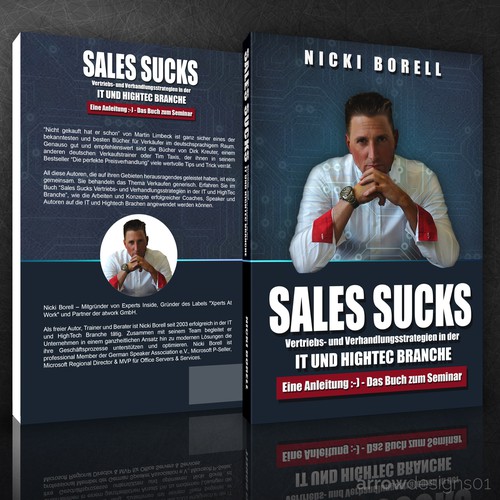 Book cover contest entry by Arrowdesigns