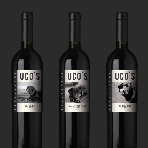 Create a modern wine label for Uco's Playground (Mendoza, Argentina) Diseño de Dragan Jovic