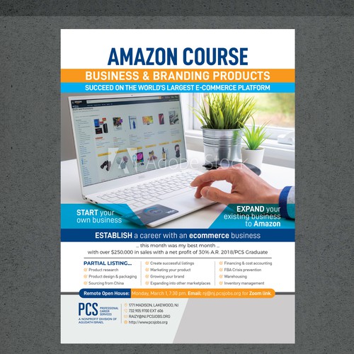 Amazon Business and Branding Course Design by inventivao