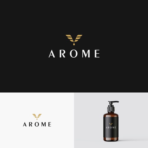 Arome - Designer Hand Soap & Lotion Logo Design by Stiven_Pinzon