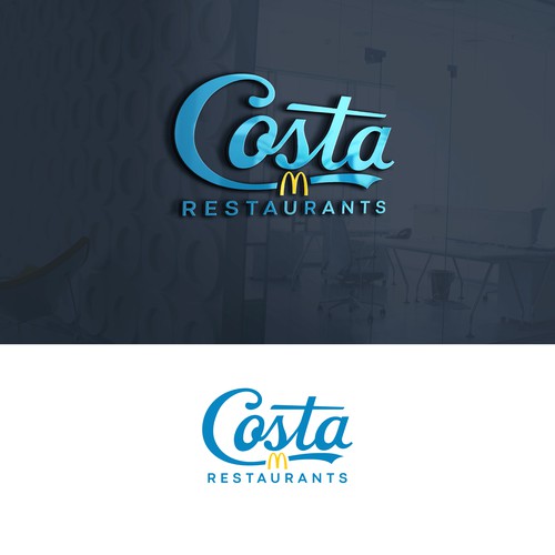 Logo for Costa Restaurants - McDonald's Design by rouf_art