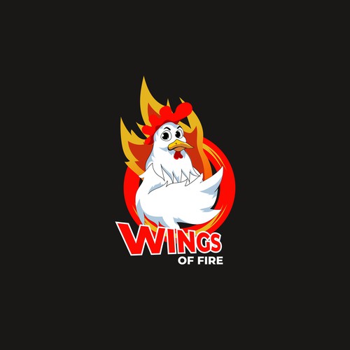 WINGS OF FIRE LOGO Design by Vittonia