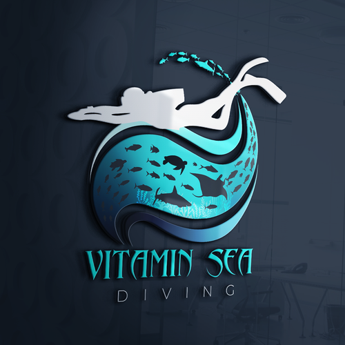 We need a powerful new logo and brand kit for a fun scuba shop Design by Parallax™