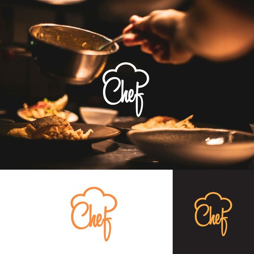 "CHEF": Food & Cooking Social Media Logo Design by ExclusiveDGN