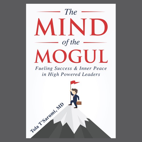 The Mind of the Mogul book cover Design by Unboxing Studio
