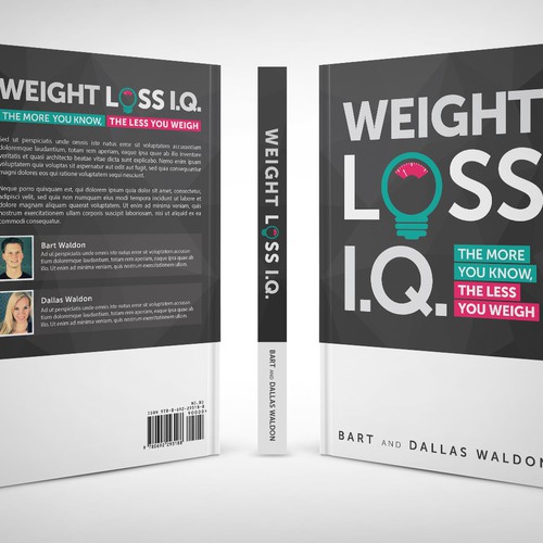 Design a creative and simple cover for weight loss book Design by magnificent 7&co