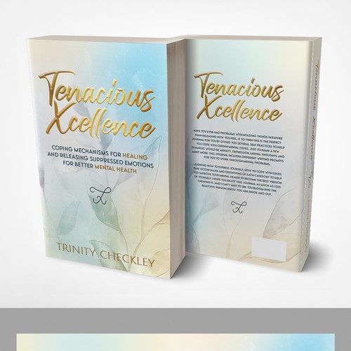 DESIGN A CREATIVE, CALM, AND SOOTHING COVER FOR A SELF-HELP JOURNAL Design by RKM Designs