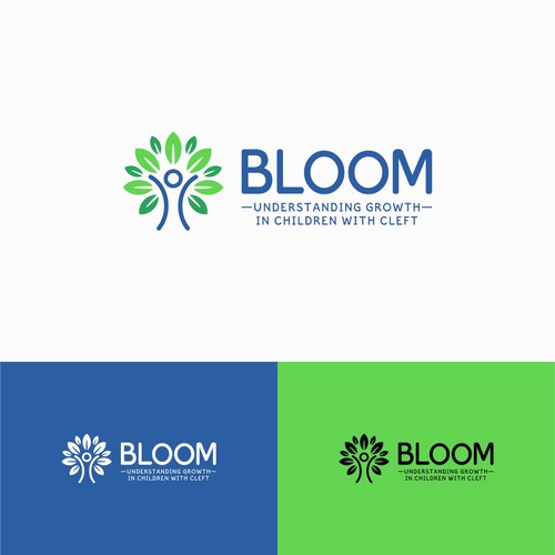 A sweet, child friendly logo that appeals to new parents focused on growth and health Design by Logood.id