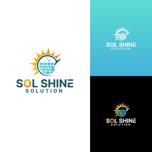 New solar panel cleaning business needing to attract customers Design by Herii1