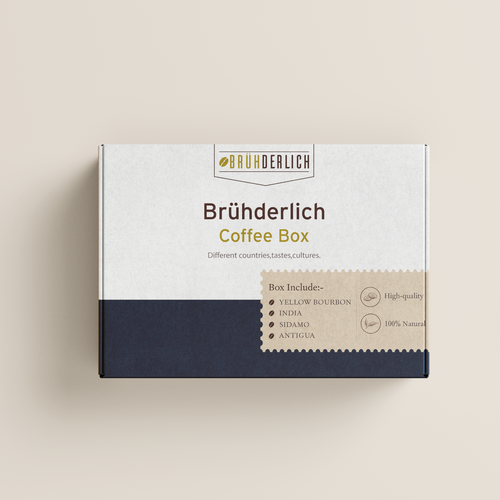 Packaging design for a premium coffee gift box Design by Ganesh Anvekar
