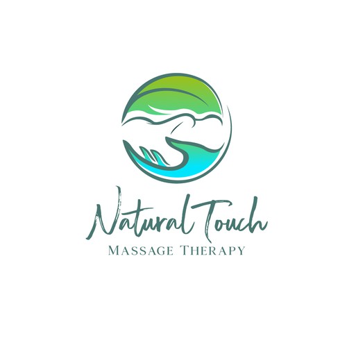 New massage therapy business Design by Grey Crow Designs