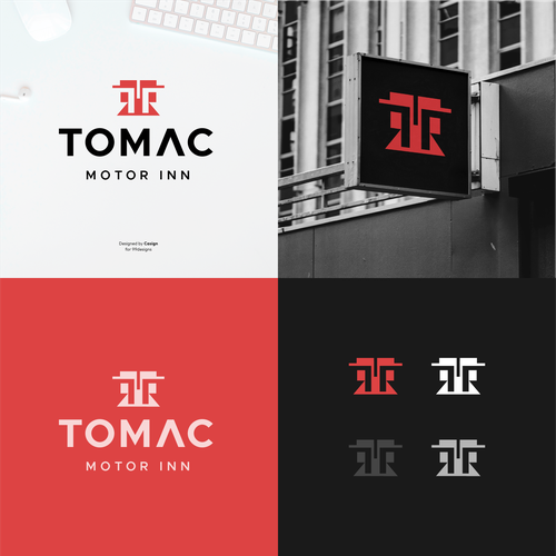 Comfy motel logo Design by casign