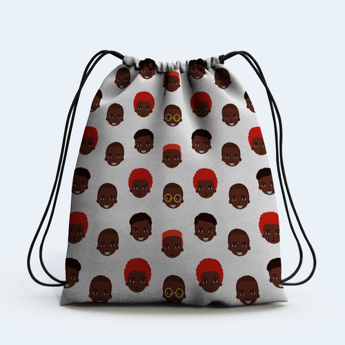 Drawstring Bag Designs for Boys Design by thegarapan