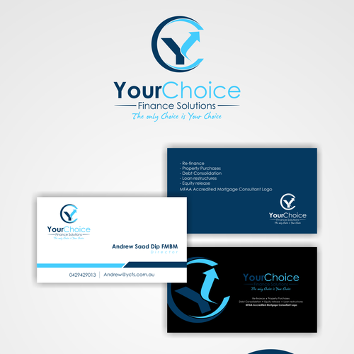 New Logo and business cards for Finance broking business in