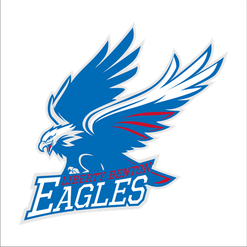 High-Flying Eagle Logo for a High-Performing School District Diseño de indraDICLVX