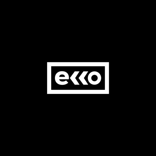 SIMPLE LOGO - ekko Letters then dm after Design by Saveht