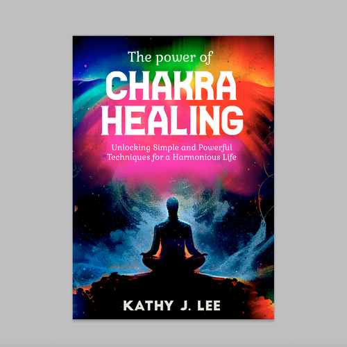 🔥🔥-=  UNIQUE CHAKRA HEALING KDP Ebook Cover =- 🔥🔥 Design by marta_brk
