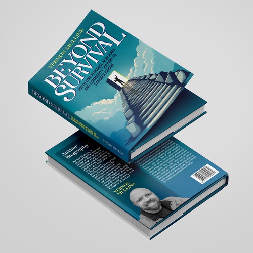 Create a powerful book cover representing resilience & survival in the context of suicide prevention Design by Ali.aamir