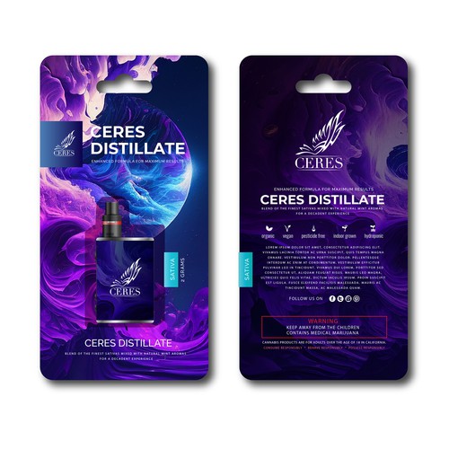 Design fun and vibrant packaging for our industry leading vape