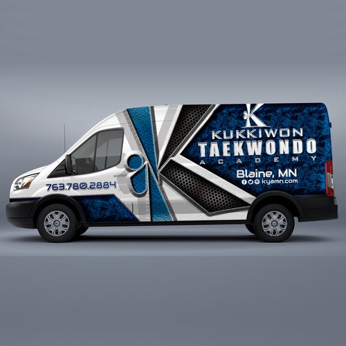 Create car wrap for martial arts van Car, truck or van wrap contest