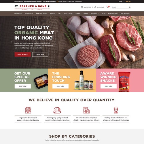 Web page design contest entry by Saturn-X