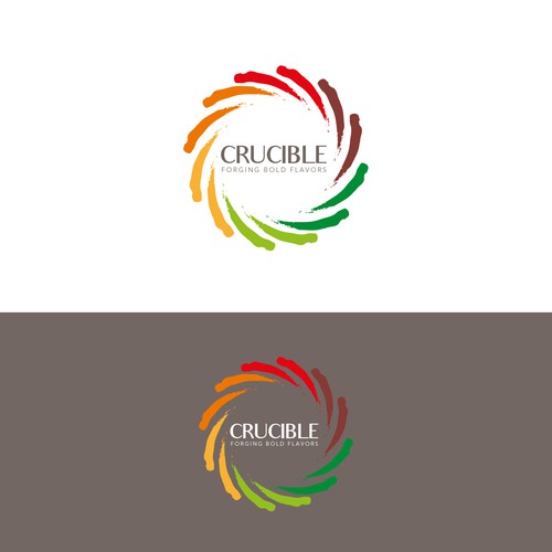 Crucible - A Bold, Exciting Salt & Seasoning Company Logo Design Design by cesarcuervo