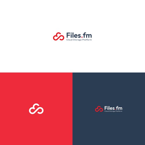 Files.fm logo and brand refresh for cloud storage platform Design by Xandy in Design