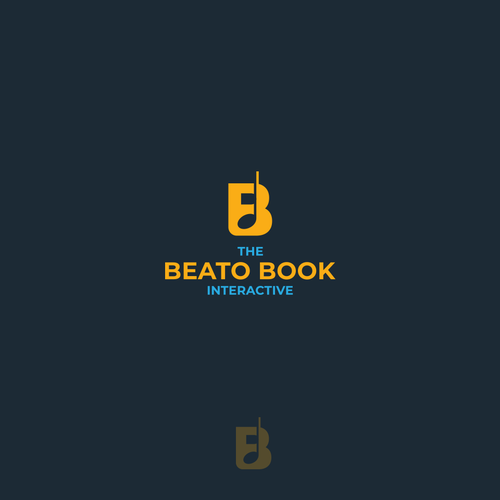 Logo for a music theory online book. Design by mdsgrafix