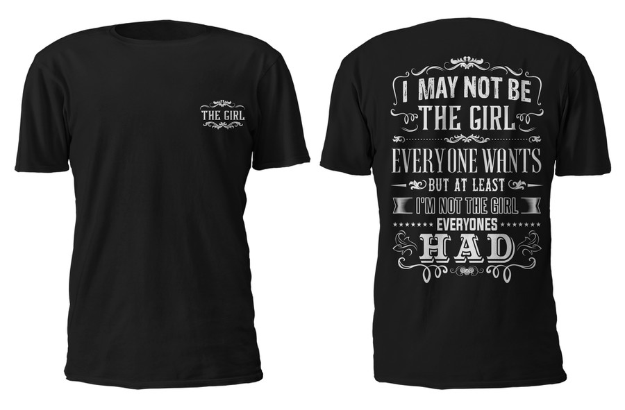 Typography/Text based shirt for females 25-35 | T-shirt contest