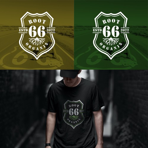 Root 66 Organix (Cannabis, Marijuana, Weed,Retail) Design by gravisio
