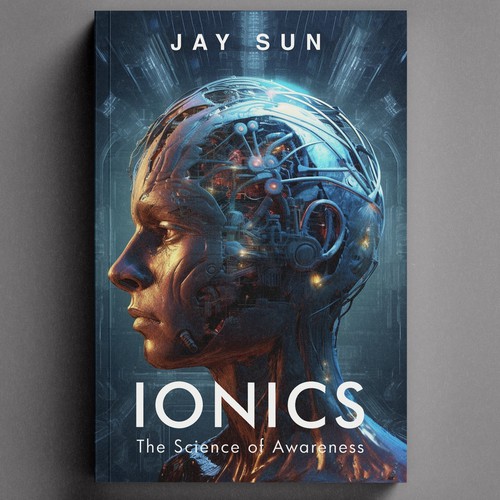 Book design for new consciousness science Design by Sam Arts Studio