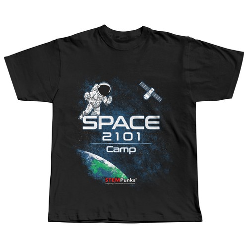 Space T-Shirt Design by Eko Pratama - eptm99