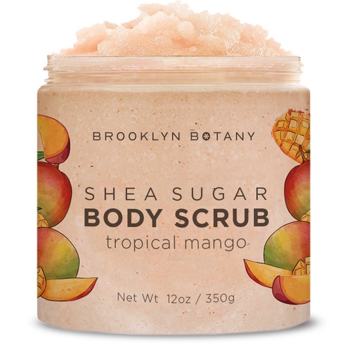 Design  FRESH new packaging for a line of body scrubs Design réalisé par vesmil