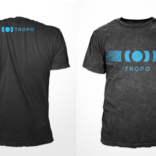 Funky shirt for Tropo - Voice and SMS APIs for developers Réalisé par apostrophe