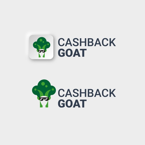Design by irestuf titled "Logo concept for Cashback Goat"