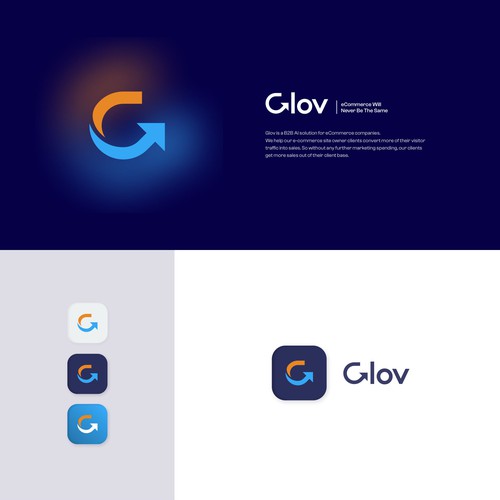 Branding for A Breakthrough AI Company Diseño de Bayudaswara