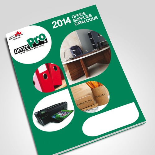 Milk&Cookies StudioさんのCreate a winning 2014 Cover for an Office Supply Catalogue, WE HAVE UPGRADED デザイン