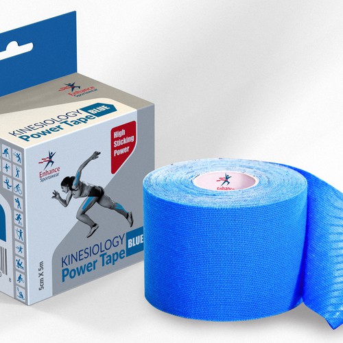 Design a Sports Tape Package Label - Quick turnaround Design by russell.the.ice