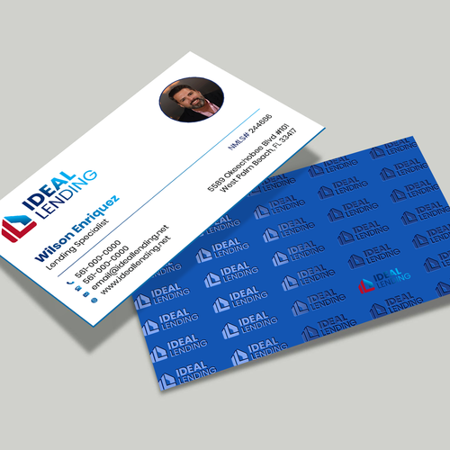 Modern Professional Business Card Design Diseño de boniamin