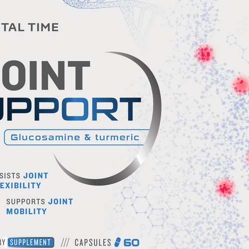 Supplements label Design by ateiluj