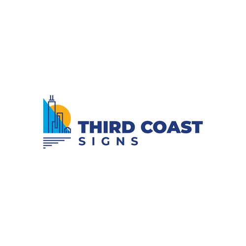 New vibrant business logo and branding for a sign making company serving Chicago Design by Azwar_Design®