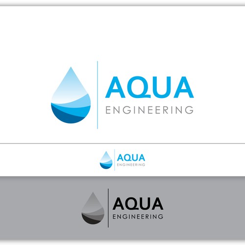 New logo wanted for AQUA Engineering Design réalisé par PapaRaja