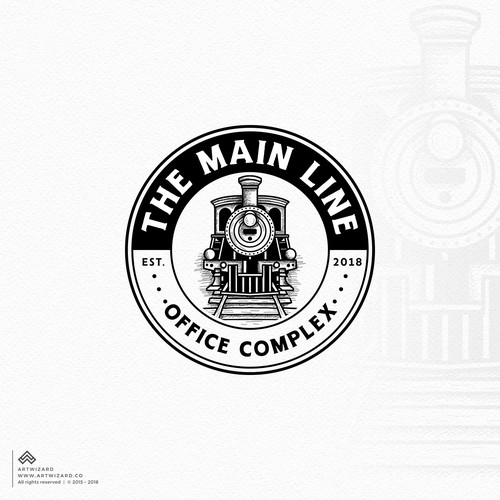 コンペ「Create a bold classic logo for The Main Line Office Complex」のデザイン by Grapismoさん 