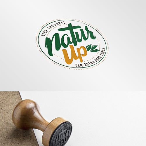 Natur Up - Nova loja de produtos naturais Design by Mariana Torres
