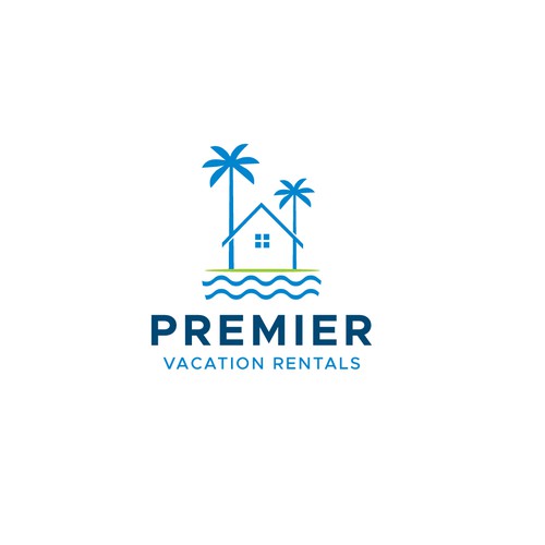 Short Term Vacation Rental Properties Logo Design réalisé par mes