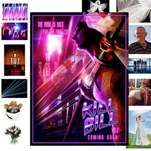 Create your own ‘80s-inspired movie poster! Design von PHACE