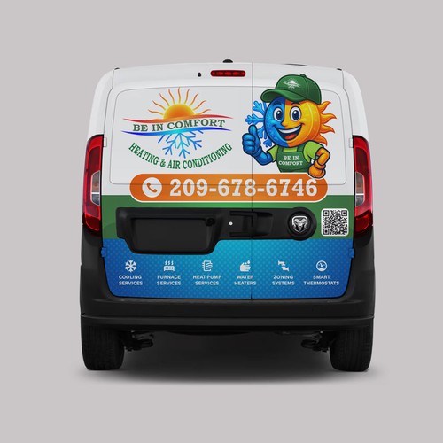 Car, truck or van wrap contest entry by H.D.