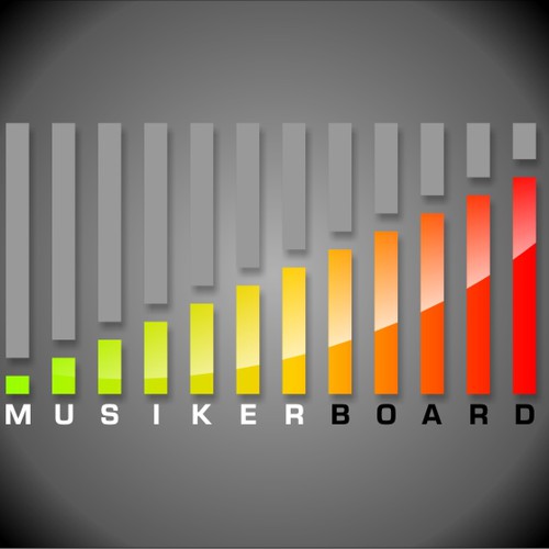 Logo Design for Musiker Board Diseño de Ricky Asamanis