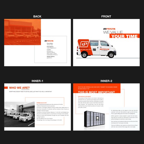 Download Free Sleek Corporate Bahamas Brochure Needed Brochure Contest 99designs PSD Mockup Template